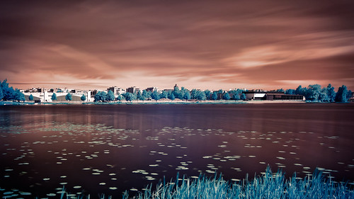 hämeenlinna finland suomi vanajavesi järvi lake vesi water infrared infrapuna alienskin exposure