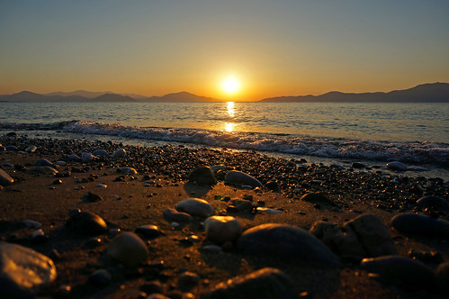 greece sony sunset summer