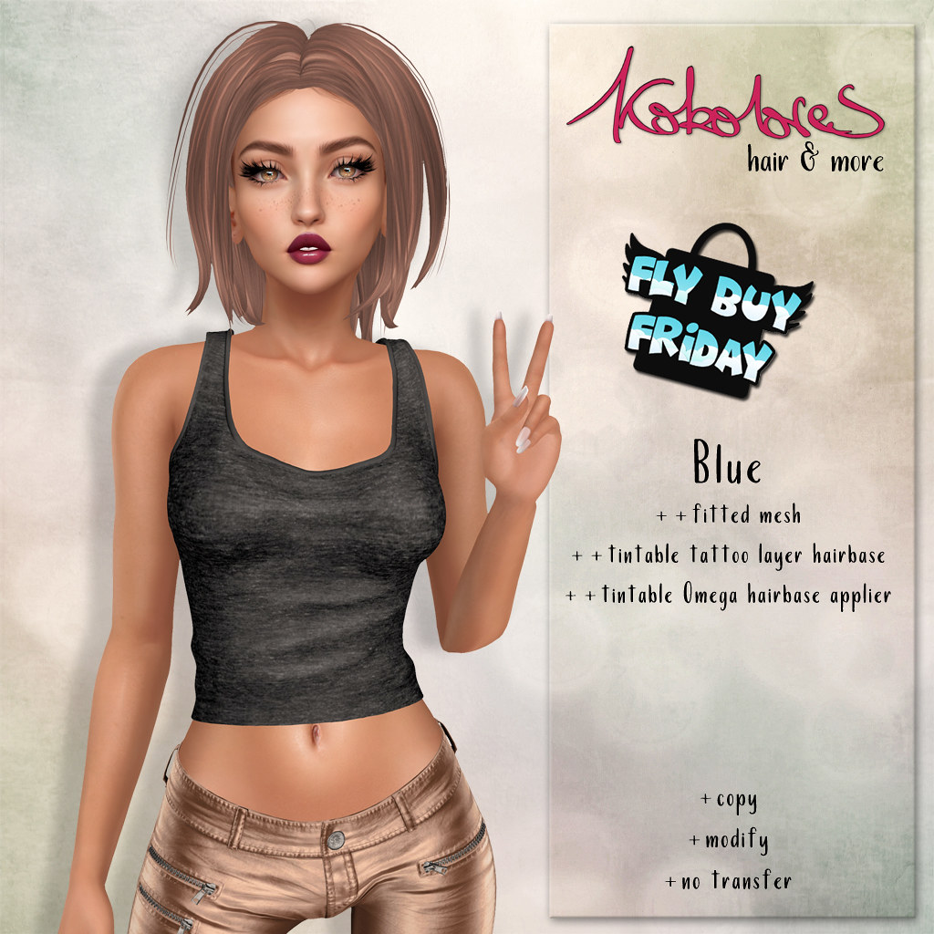 [KoKoLoReS] Hair – Blue – Fly Buy Friday!