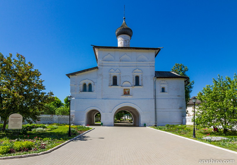 Надвратная Благовещенская церковь, Спасо-Евфимиев монастырь, Суздаль