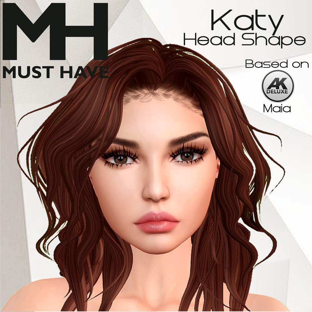 MUST HAVE - Katy Head Shape (Akeruka Maia) - TeleportHub.com Live!