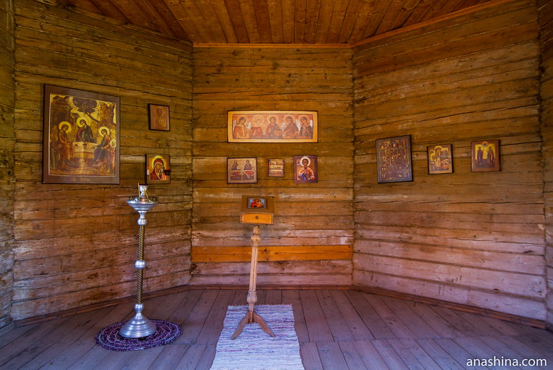 Часовня из деревни Бедрино Ковровского района, Музей деревянного зодчества, Суздаль