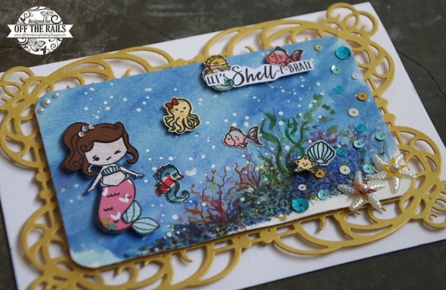 Mermaid themed Cards