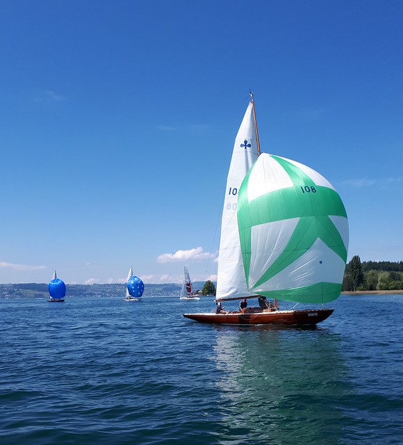 Regatta auf dem Zürich See