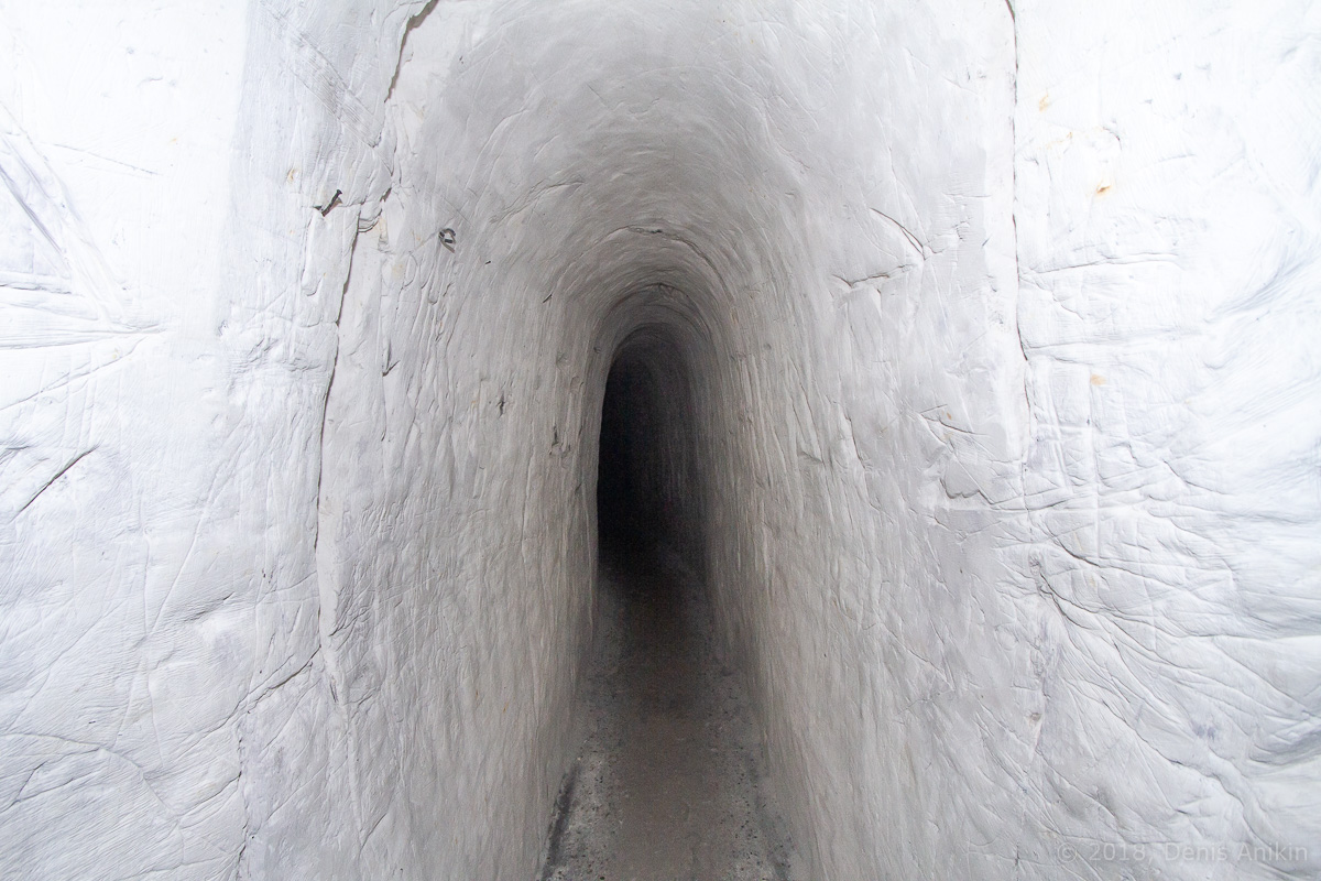 Внутри пещерной церкви Дивногорского монастыря фото 6