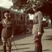 Basarabia, ROMÂNIA (iulie 1941). Generalul Ion Antonescu șeful Statului Român și comandantul de căpeteniei al Armatei Române, după eliberarea Basarabiei și nordului Bucovinei de către Armata Română.