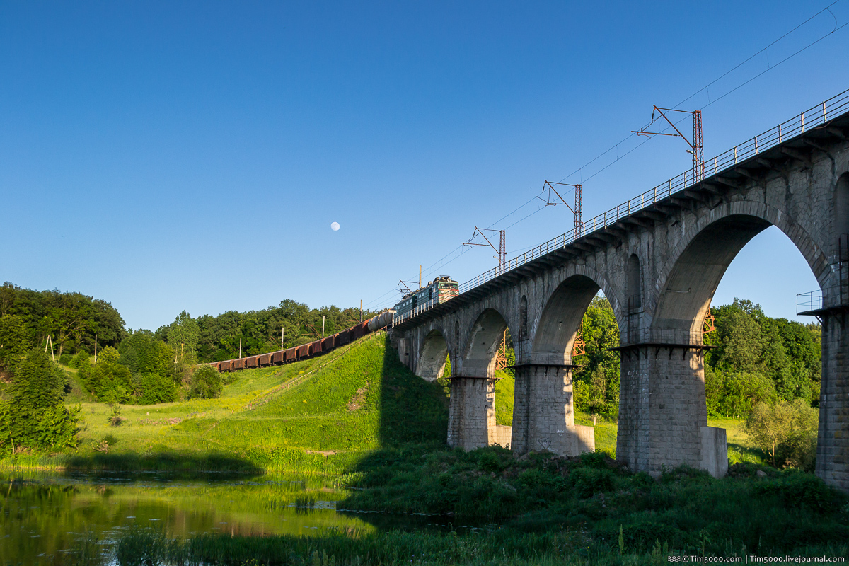 Железнодорожный мост в Новоград-Волынском