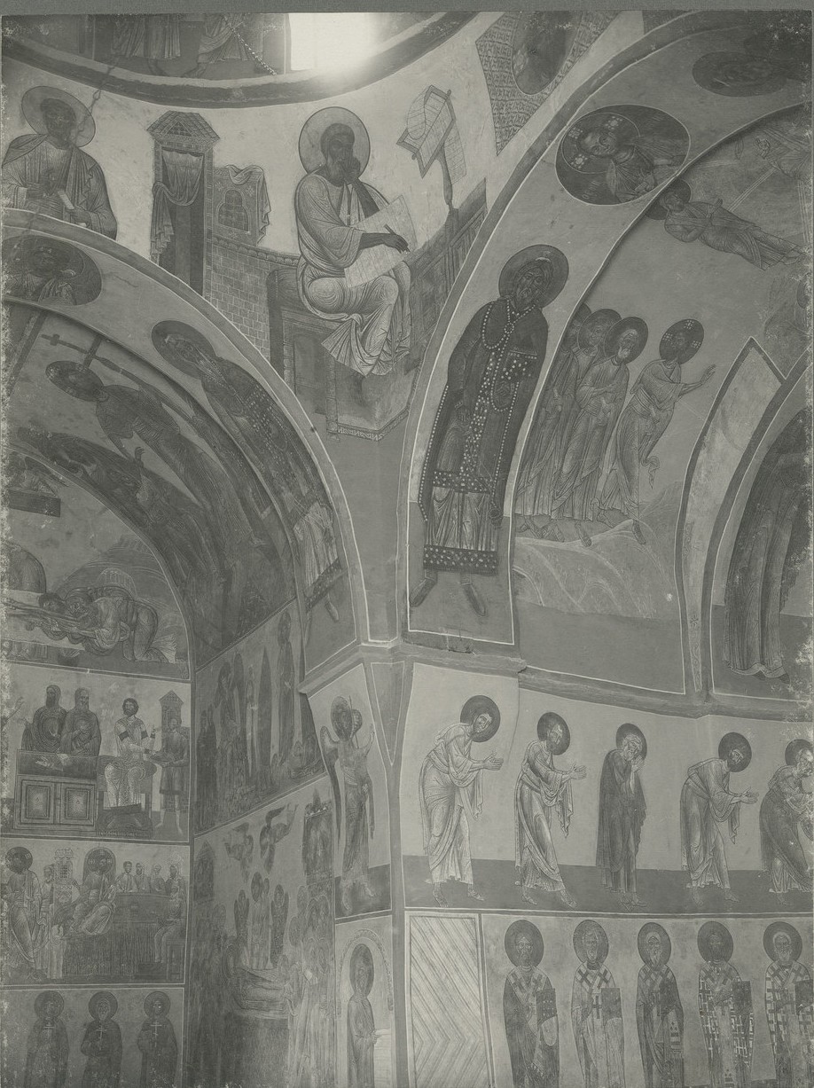 Фрески  Спасо-Преображенского собора Мирожского монастыря