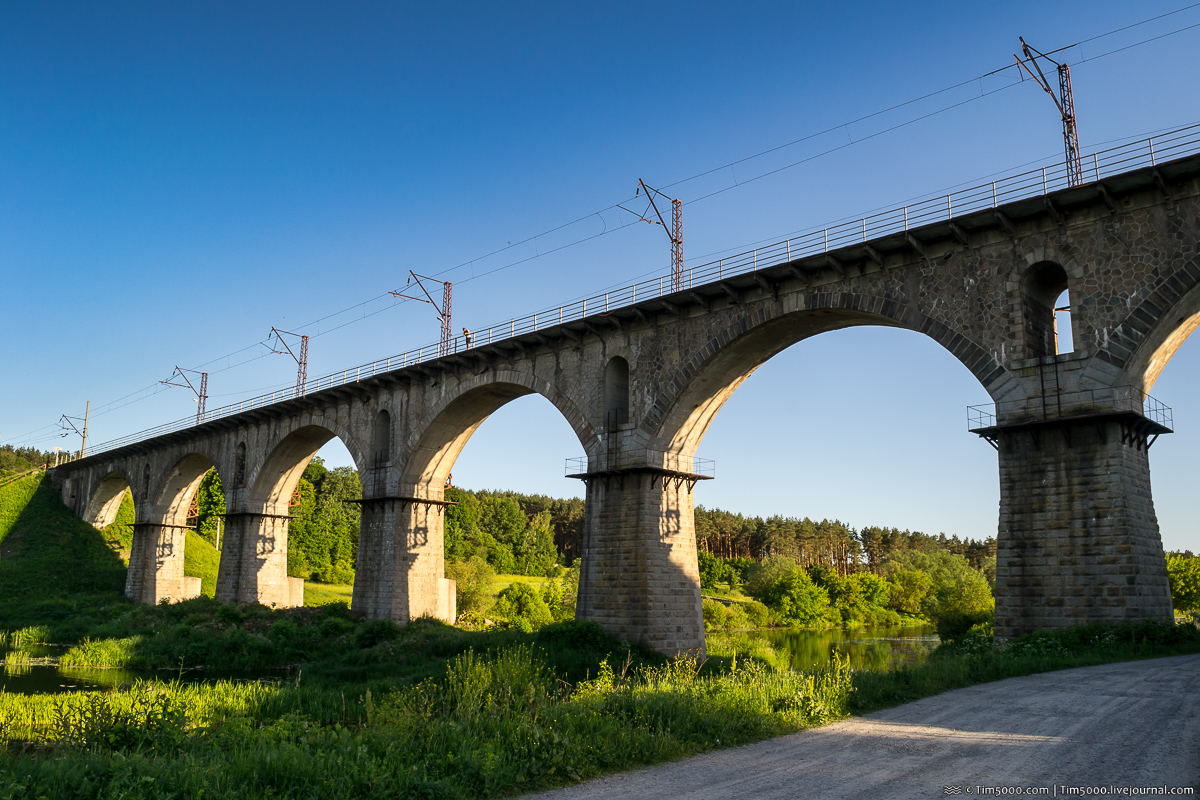 Железнодорожный мост в Новоград-Волынском