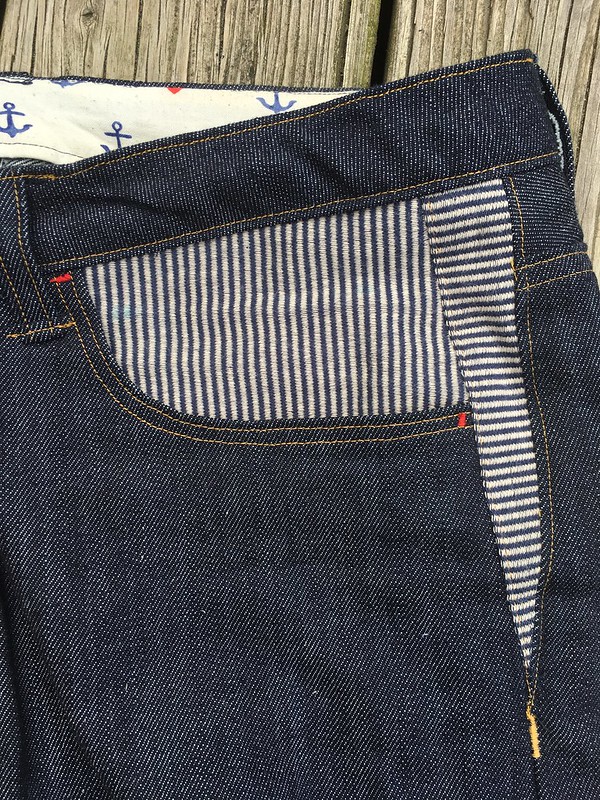Knee-Length Morgan Boyfriend Jeans, or: Making Jeans Without Enough Denim