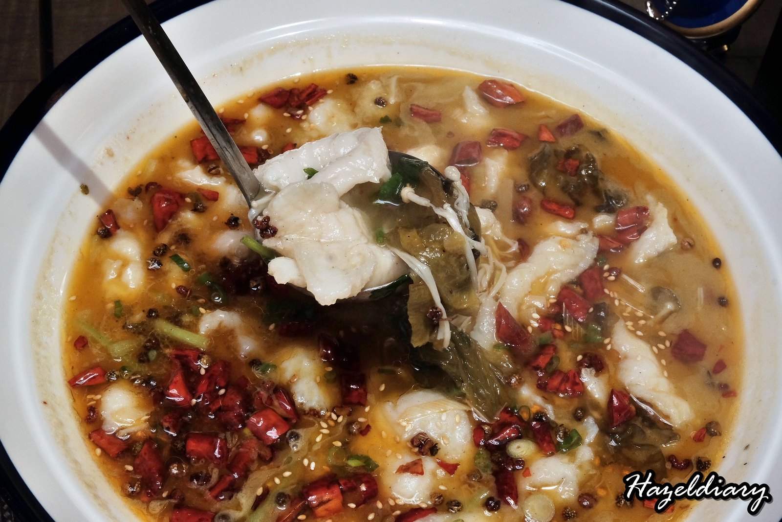 Chengdu Restaurant-Sliced Fish in Sour Soup-1