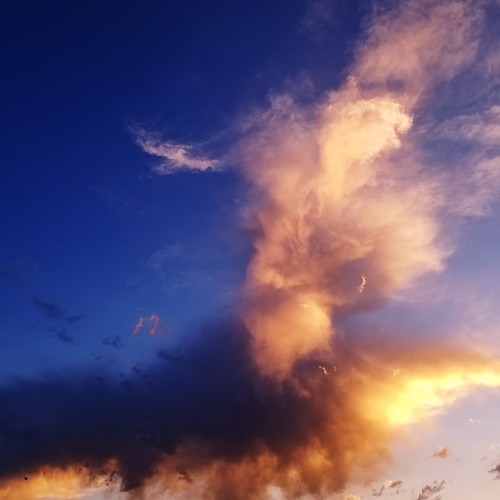 nature clouds cloud colorful sunset