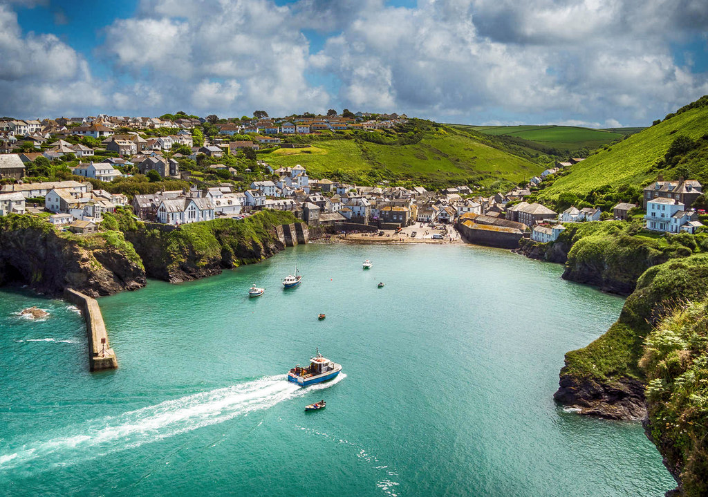 Port Isaac, Cornwall. Credit Bob Radlinski, flickr