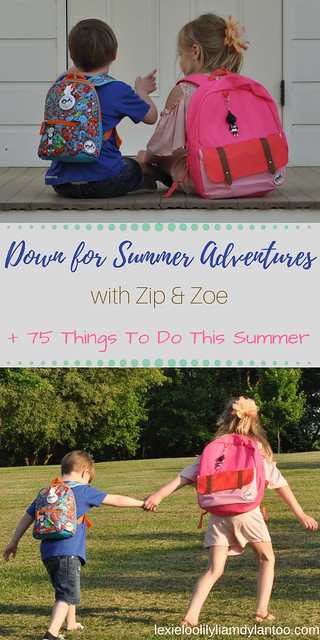 Down for Summer Adventures with Zip & Zoe + 75 Things To Do This Summer with Kids! #Downsyndrome #momblogger #summeractivities #summerbucketlist {Sponsored by @babymelbags}