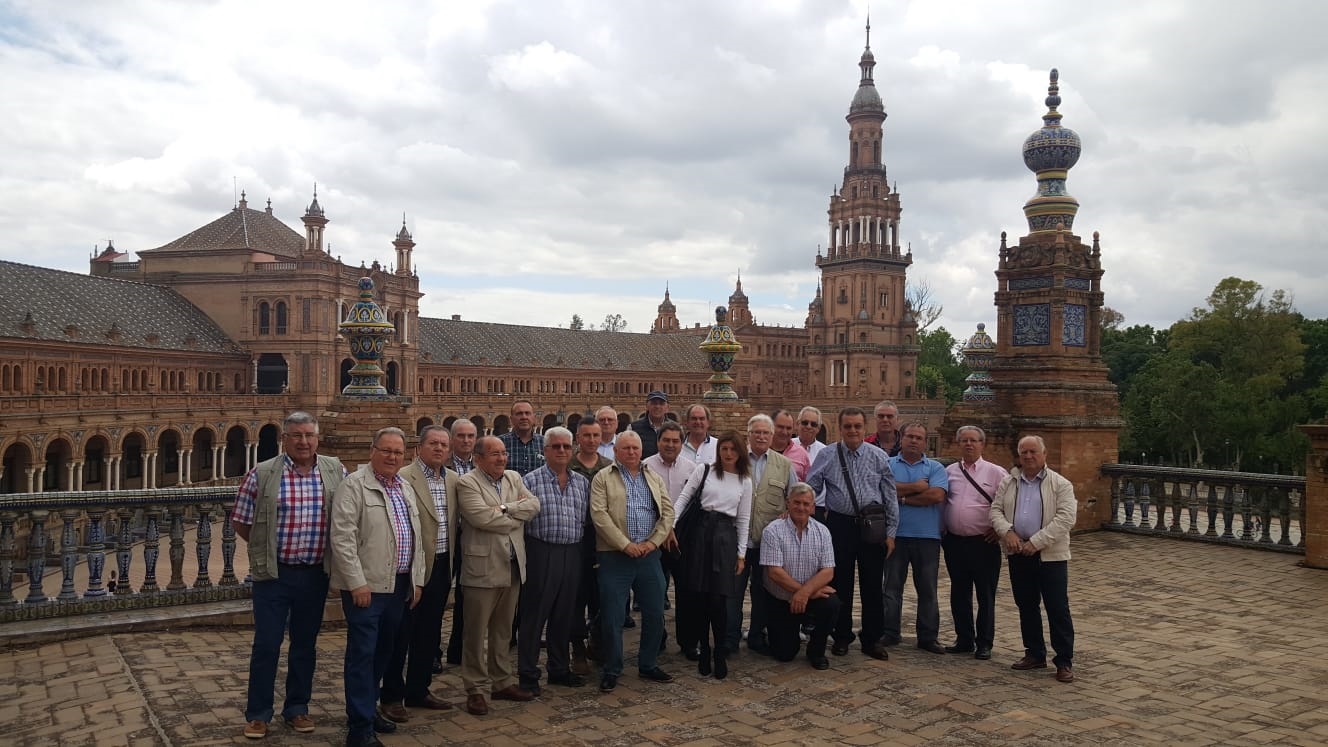 Amigos Solidarios visita Capitanía General en Sevilla