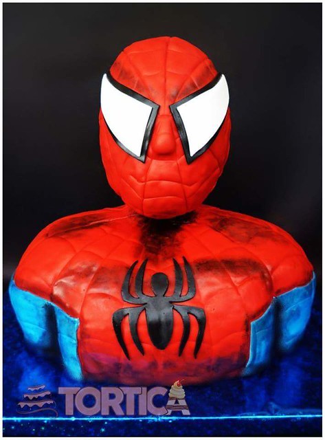 Spiderman Cake by Marijana Gojevic of Tortica