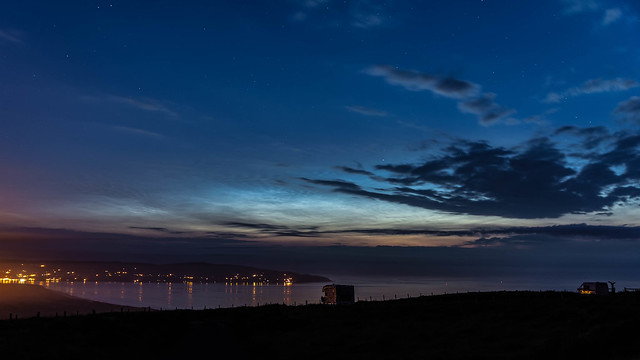Noctilucent Clouds first sighting in 2018 season