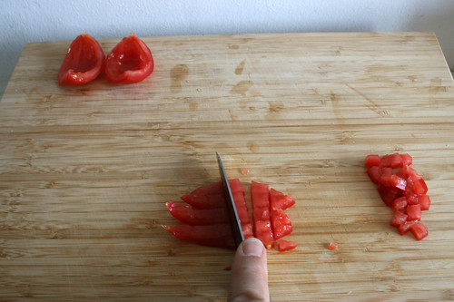 35 - Tomate würfeln / Dice tomato