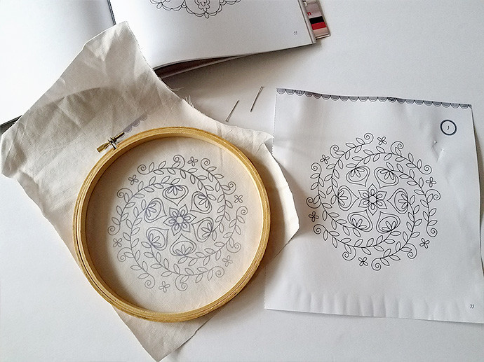 Mandalas to Embroider book review for Feeling Stitchy by floresita