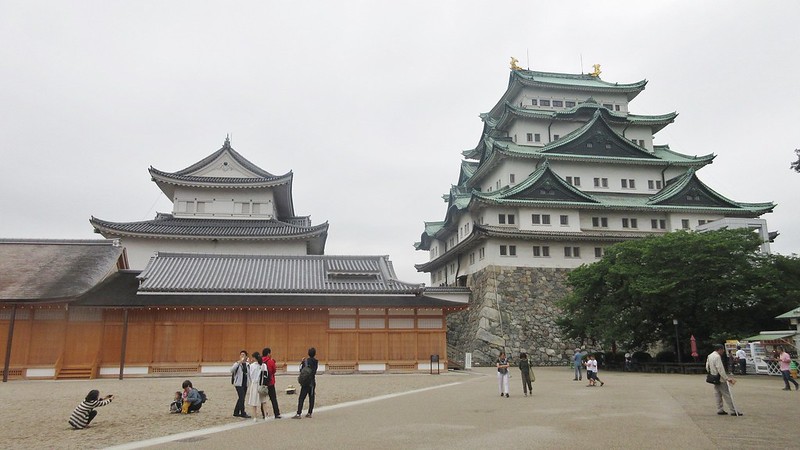 Nagoya Castle completed 1612