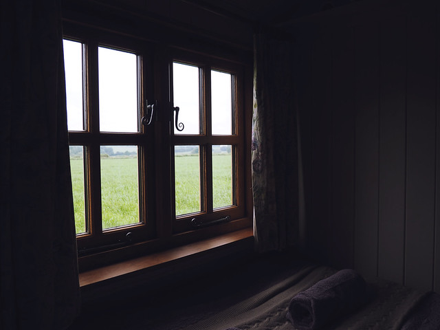 Plankbridge Shepherd's Hut, Colber Farm Happy Hare, canopy and stars, being little bristol travel lifestyle blog blogger lyzi cosy bed