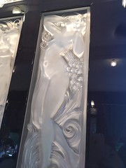 Lalique glass panel