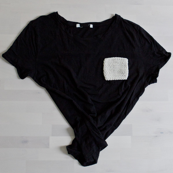 Knitted Pocket Tee