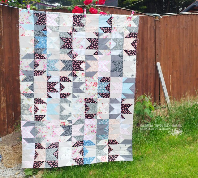 Delectable Mountain quilt top