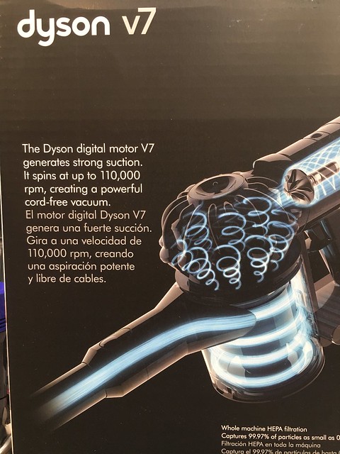 Dyson V7 vacuum cleaner