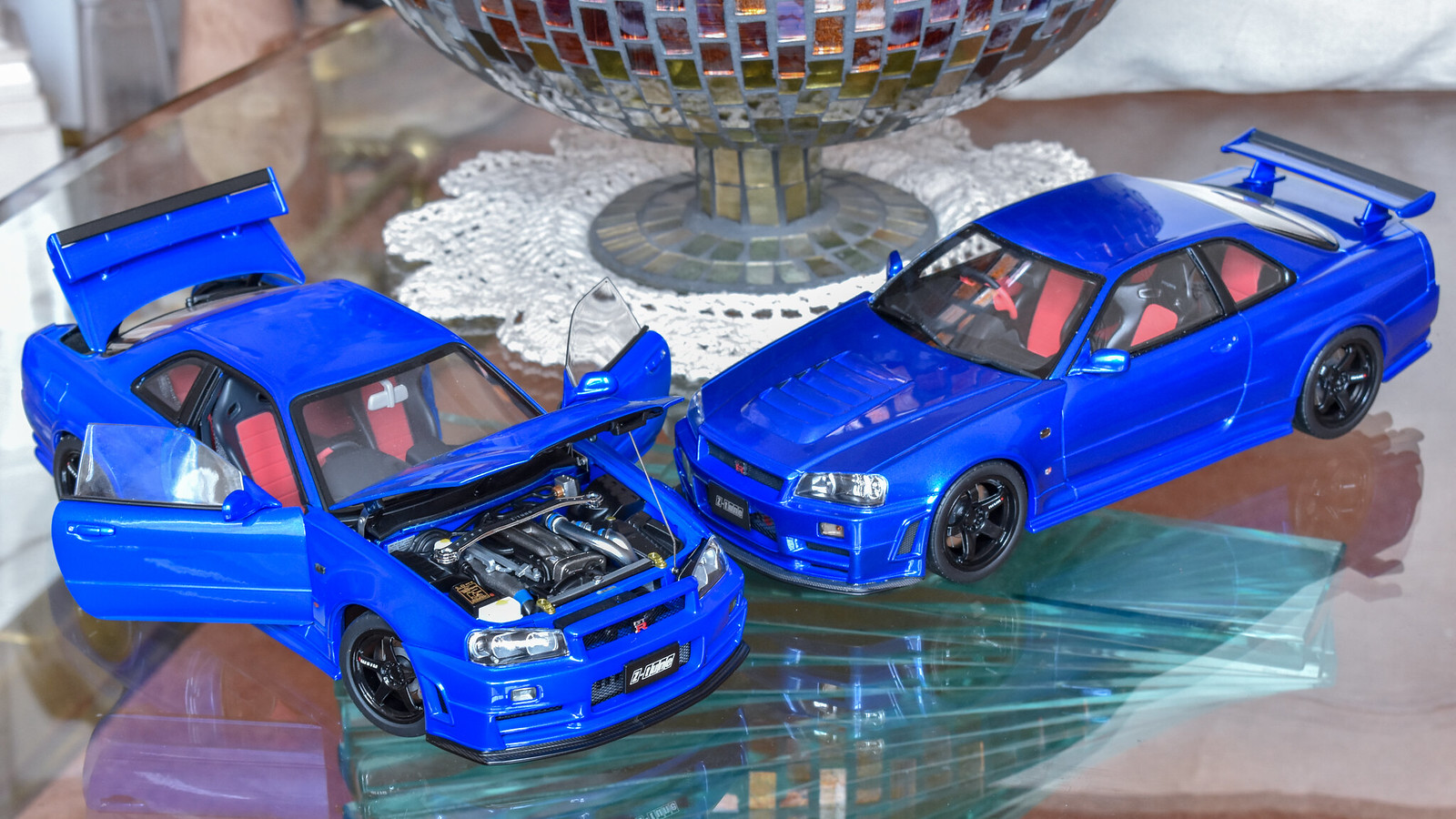 R34 GT-R Z-Tune Blue | Otto vs Autoart - DX Model Comparisons ...