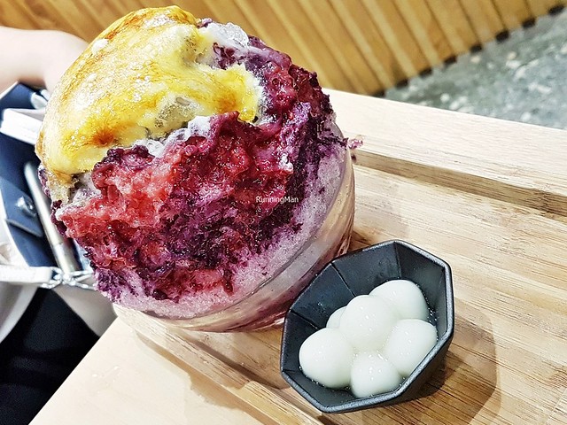 Shaved Ice Fire Blueberry & Raspberry