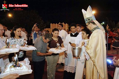 Paróquia São Sebastião de Ipu  recebe Imagem peregrina da Sagrada Família