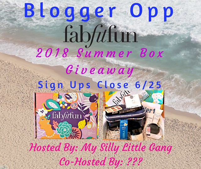 Blogger Opp FabFitFun Summer Box Giveaway