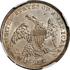 1834 Capped Bust Quarter reverse
