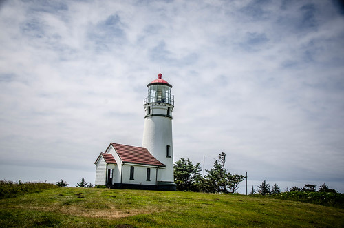 Cape Blanco Coast and Lighthouse