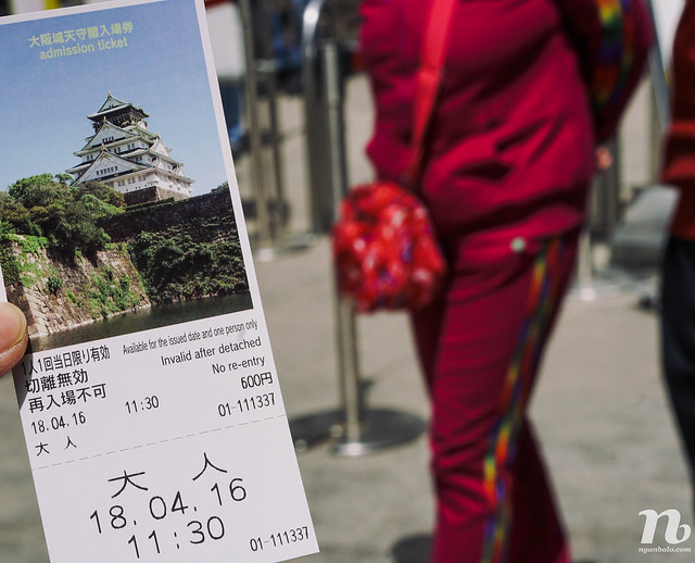Du lịch bụi Nhật Bản (11): Osaka Castle (Thành Osaka hay Lâu đài Osaka) và chợ Kuromon