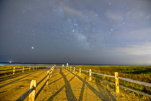 path avalon milkyway nj newjersey astrophotography astronomy beach stars