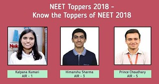neet toppers 2018