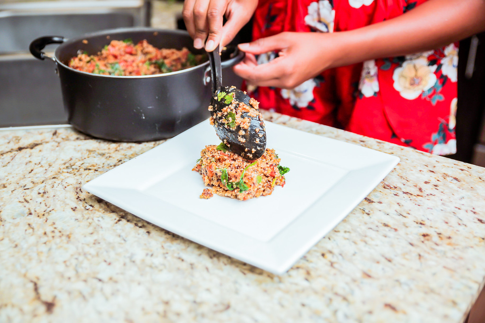 how to prepare succotash with quinoa