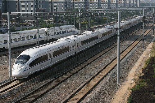 China Railway CRH380BG series in Shenyang.Sta, Shenyang, Liaoning, China /June 9, 2018