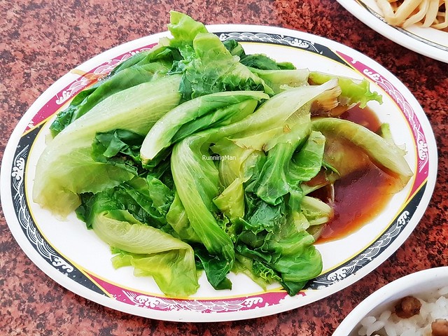 Blanched Lettuce With Oyster Sauce