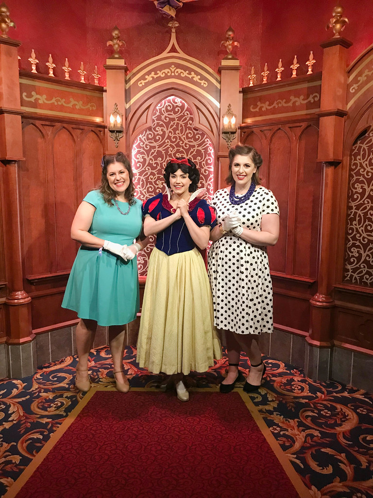 We met Snow White