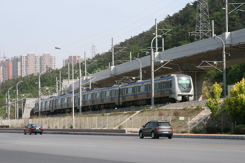 Dalian Metro Line 12 in Caidaling.Sta, Dalian, Liaoning, China /June 8, 2018