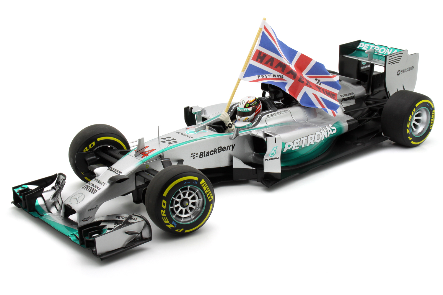 Nico Rosberg Mercedes f1 2012 Pilot 1/18 decals figures