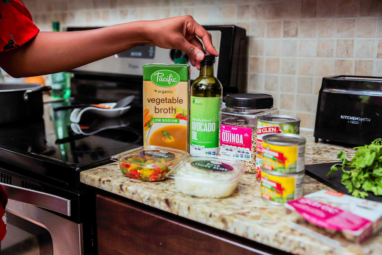 how to make healthy succotash, dallas food blogger