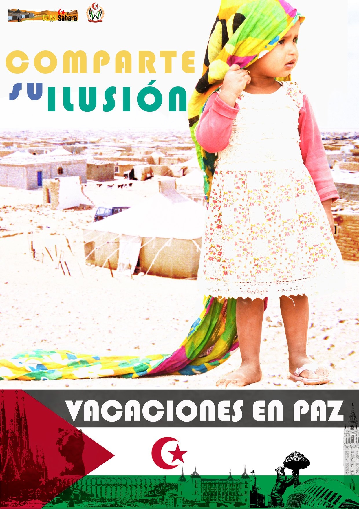 Cartel del programa Vacaciones en Paz