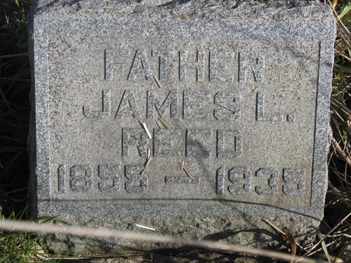 James Reed Headstone