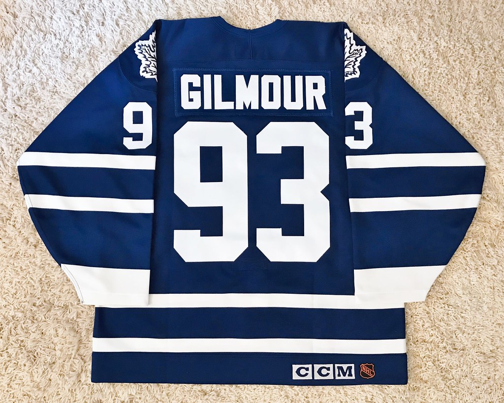1993-94 Maple Leafs Doug Gilmour (Back)