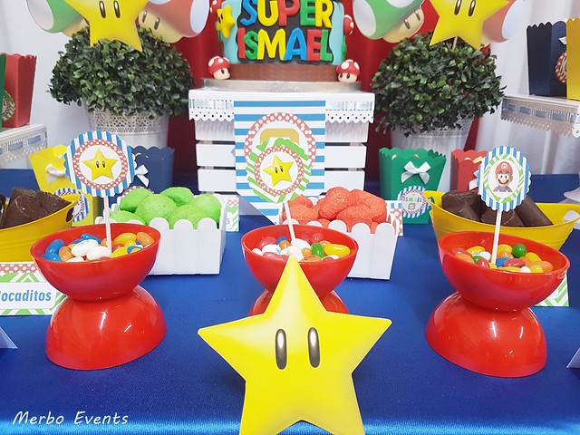 Cumpleaños Mario Bros Merbo Events