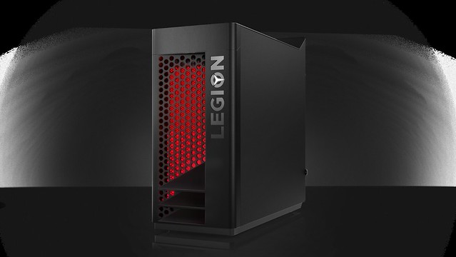 Red lighting on Lenovo Legion T530